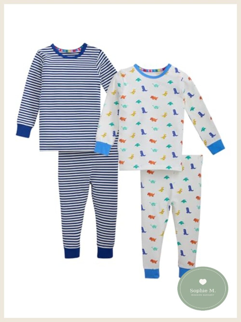 Magnetic Me Cloudstretch 2-Pack Pajama Bundle Long Sleeve Kids Pajamas